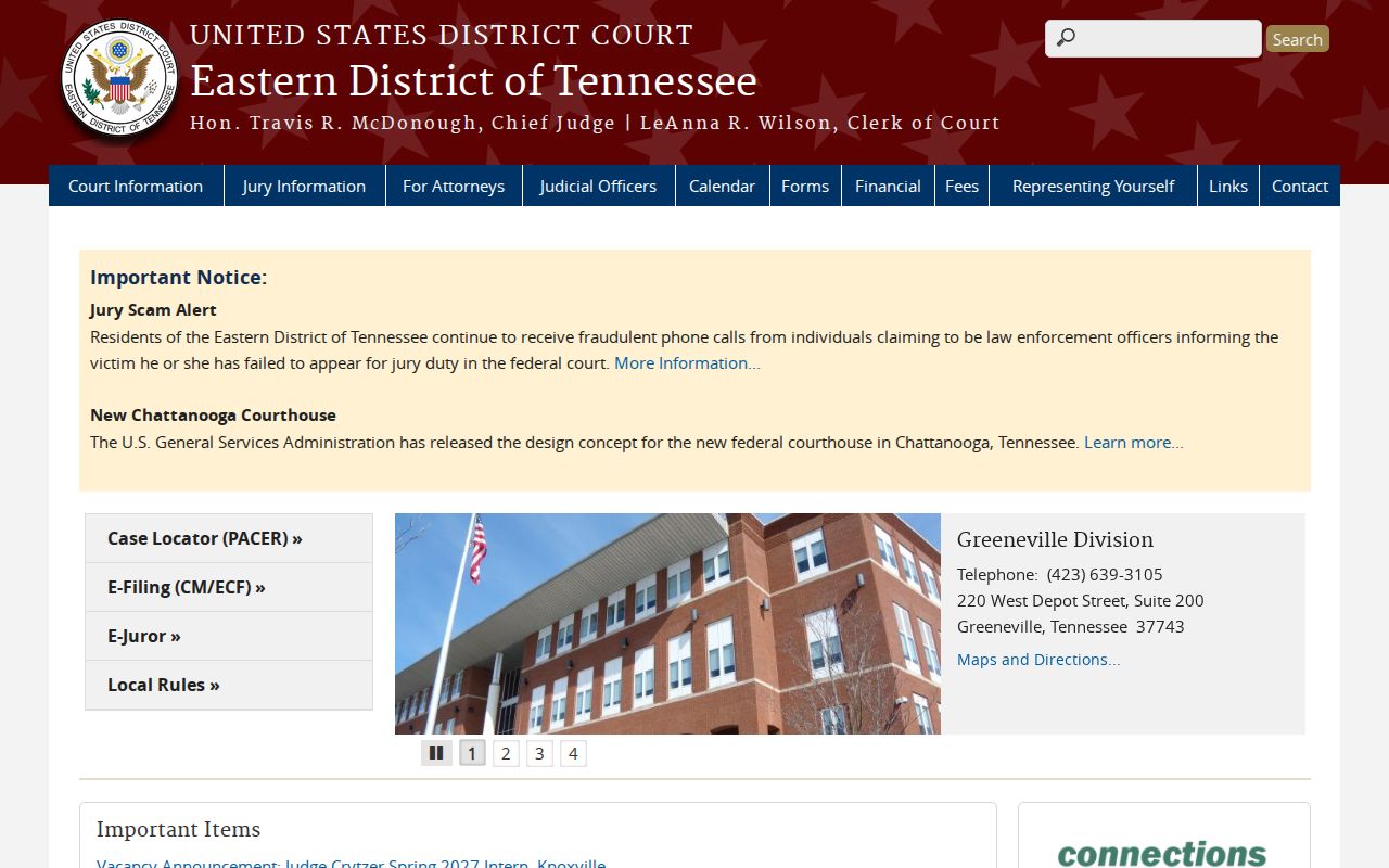 Maryville court docket federal court distinction